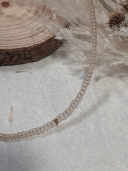 La Perle Cachée - Collier + Boucles