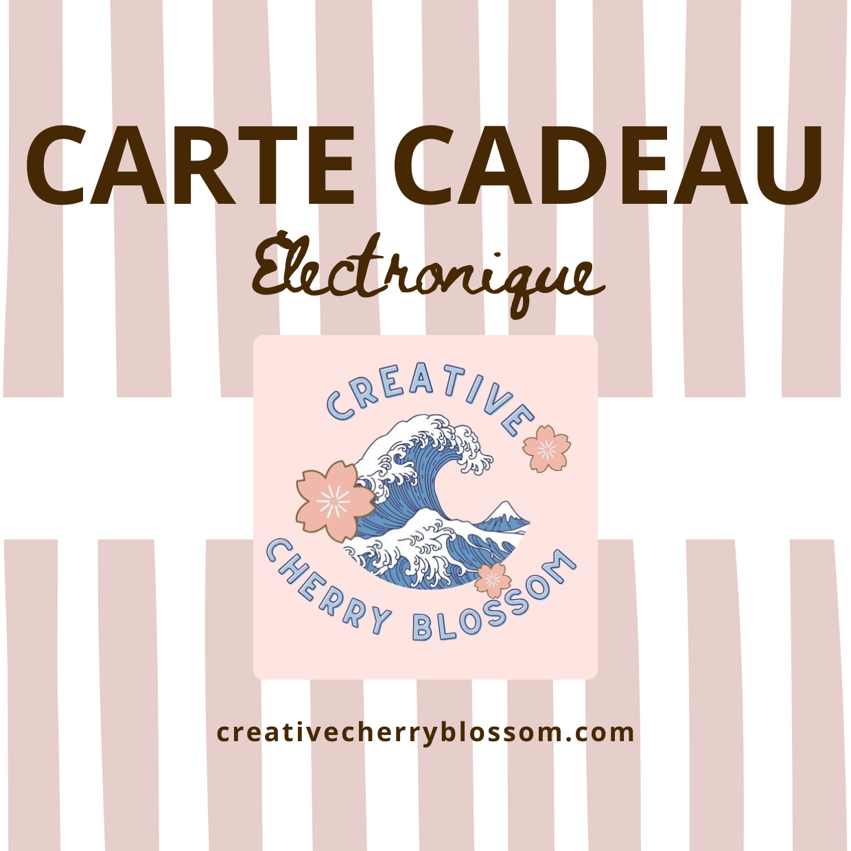 Carte cadeau électronique