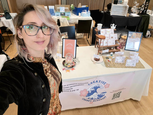 Creative Cherry Blossom au Swiss Makers Market de Morges