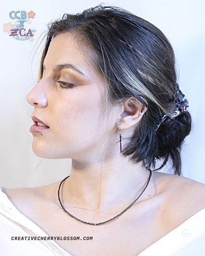 La Perle Cachée - Collier + Boucles