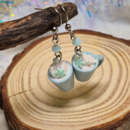 Boucles d’oreilles Boisson de Noël