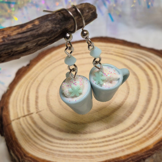 Boucles d’oreilles Boisson de Noël