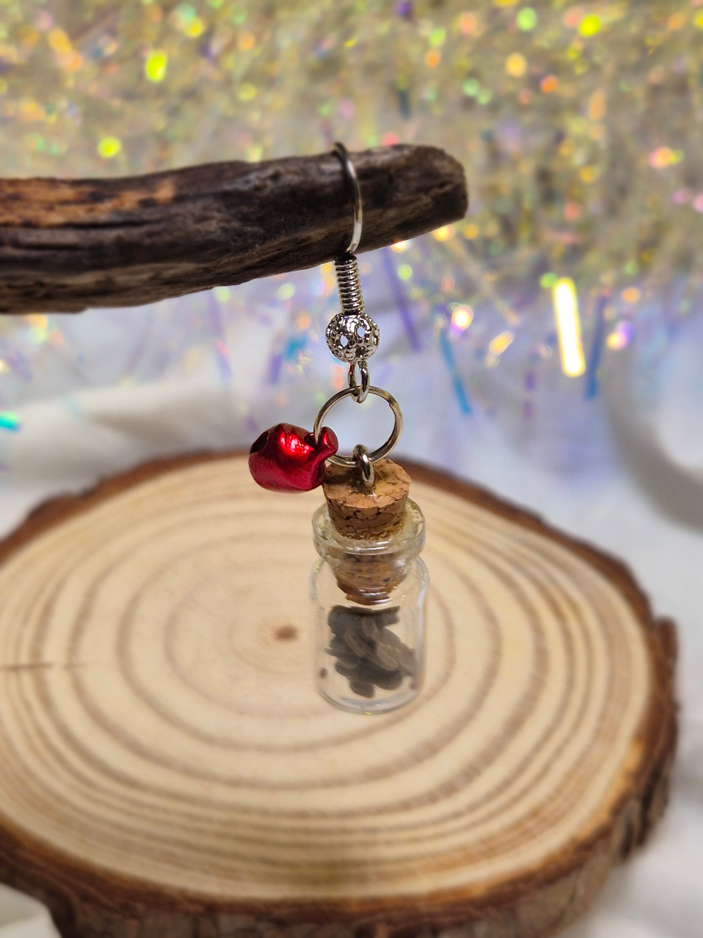 Boucles d’oreilles Fiole Pain d’Épice