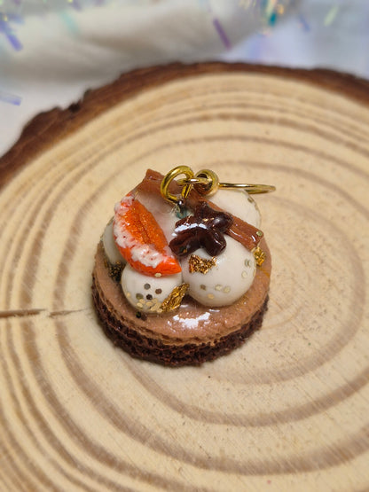 Boucles d’oreilles Dessert de Noël