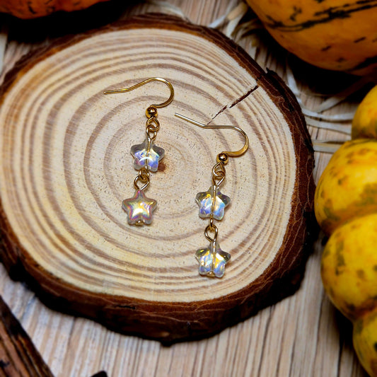 Boucles d’oreilles Étoiles scintillantes