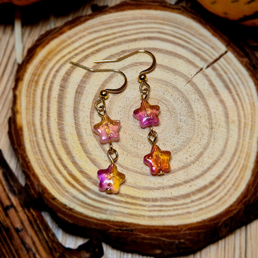Boucles d’oreilles Étoiles scintillantes