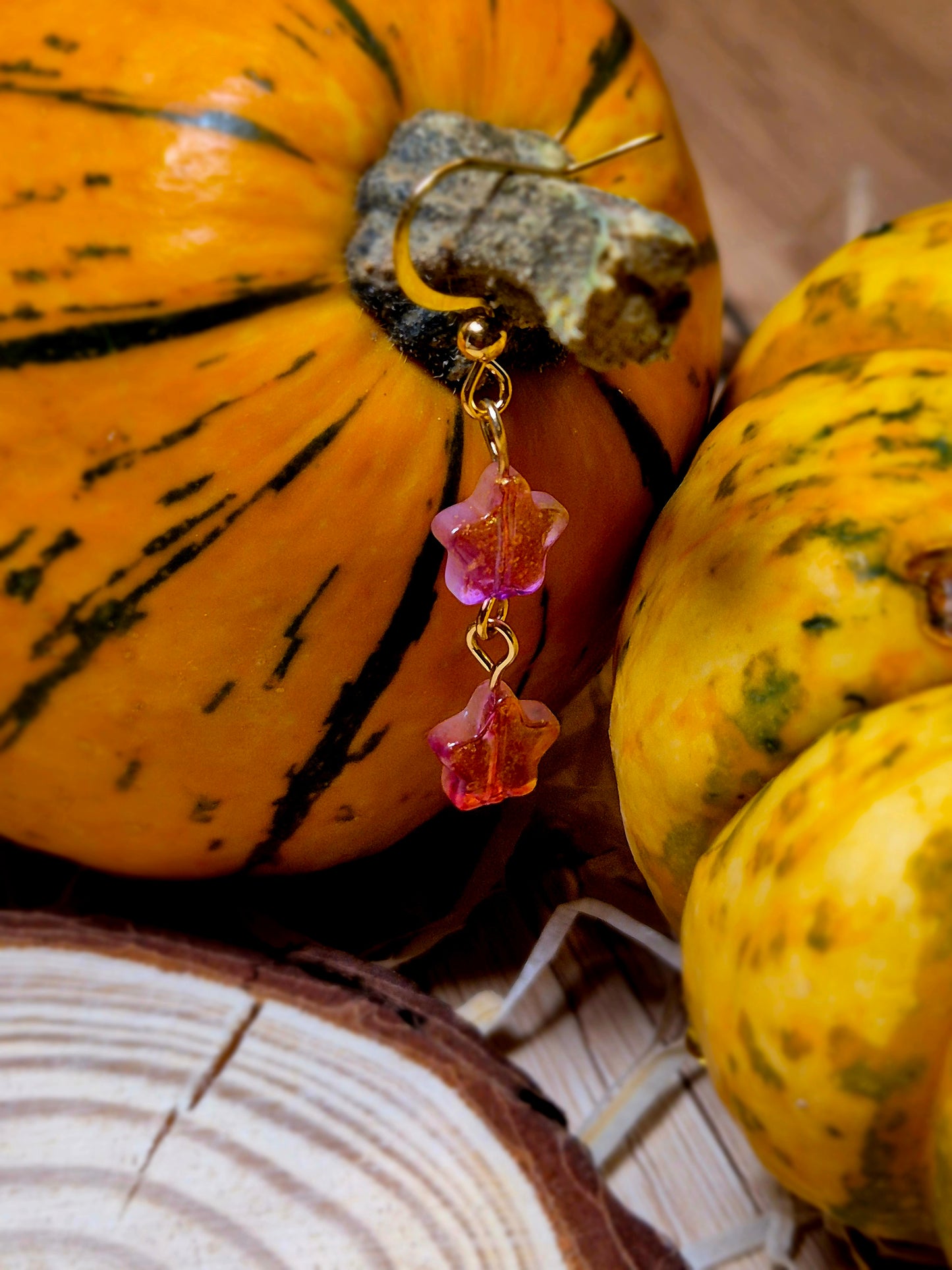 Boucles d’oreilles Étoiles scintillantes