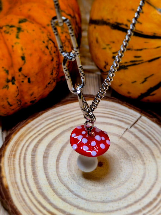 Collier Champignon Amanite