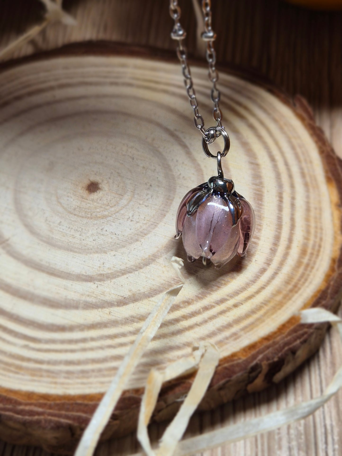 Collier Fleur de Verre