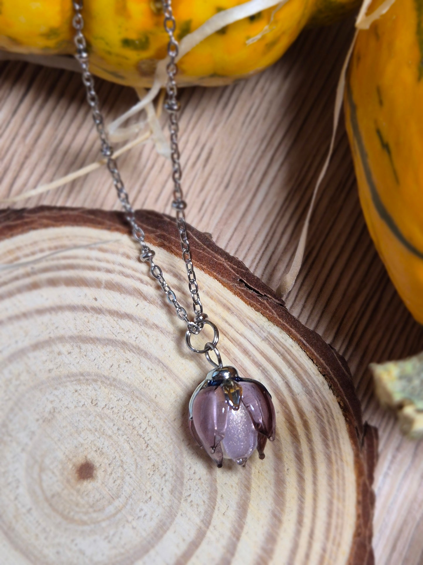 Collier Fleur de Verre