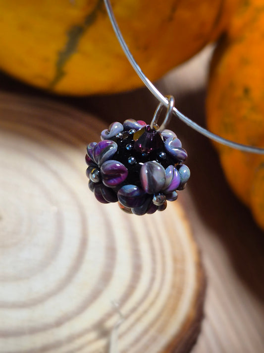 Boucles d’oreilles Floraison Mystique – Perles artisanales