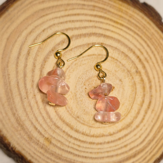 Pierres naturelles Quartz cerise