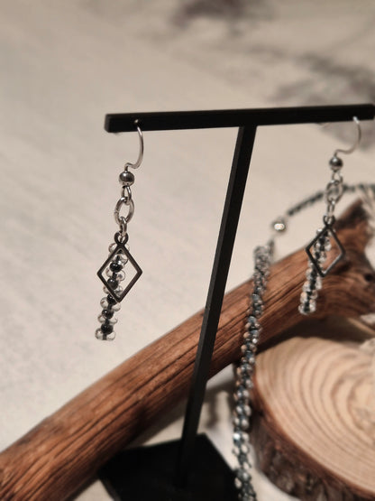 La Perle Cachée - Collier + Boucles