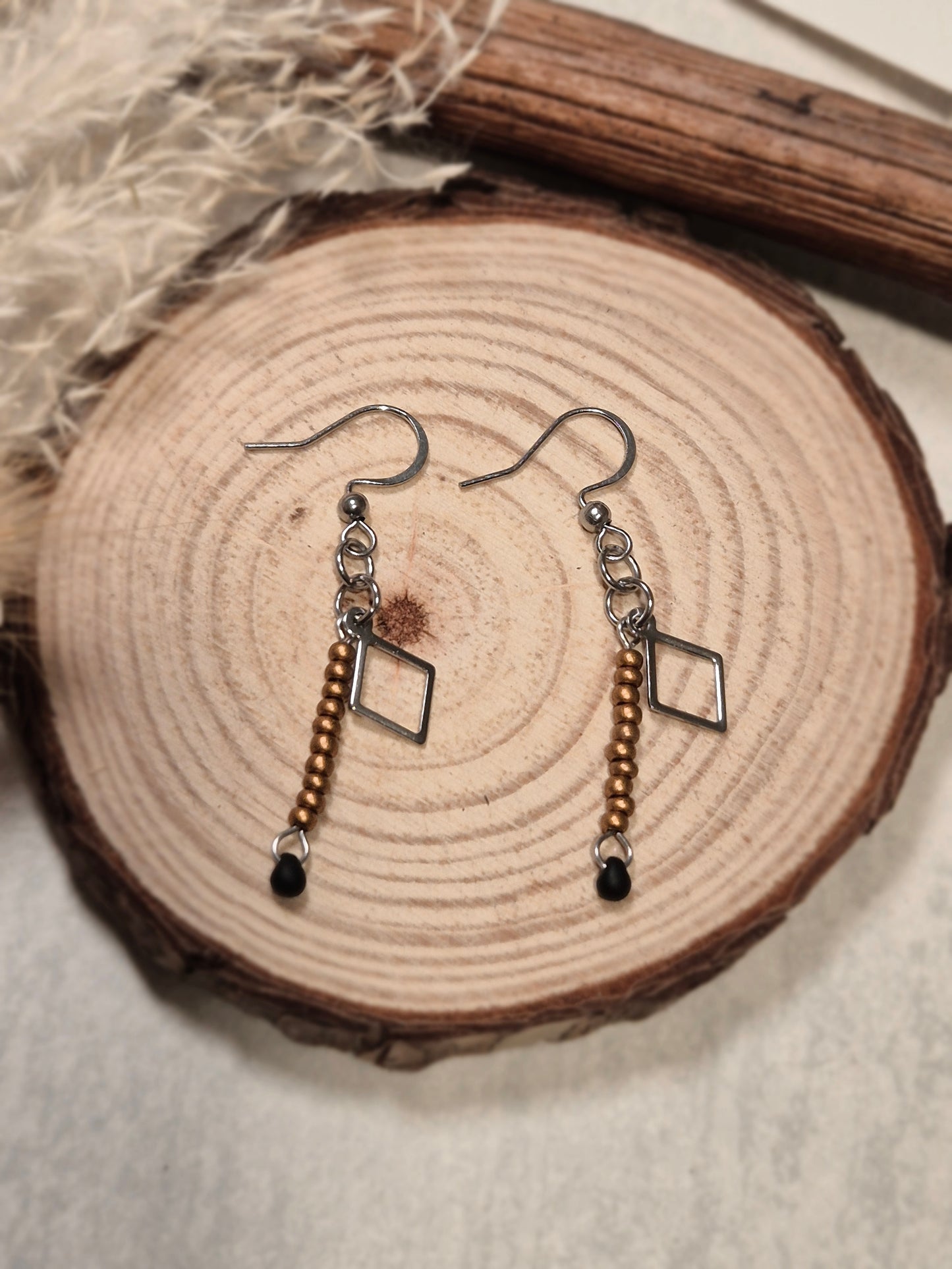 La Perle Cachée - Collier + Boucles