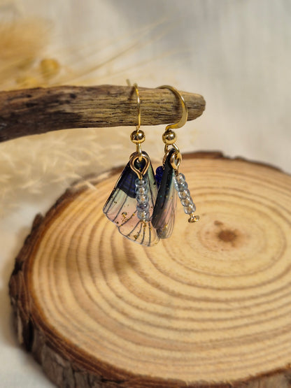 Boucles d’oreilles ailes de papillon – bijoux délicats et poétiques