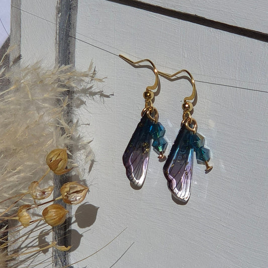 Boucles d’oreilles ailes de papillon – bijoux délicats et poétiques