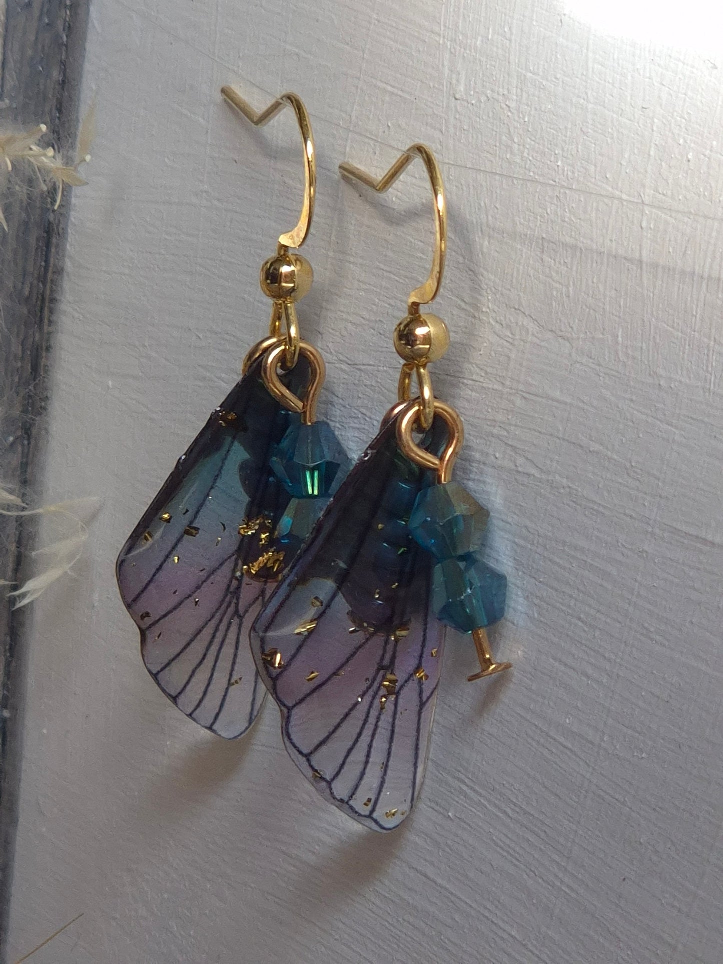 Boucles d’oreilles ailes de papillon – bijoux délicats et poétiques