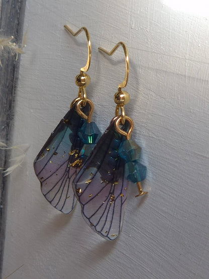 Boucles d’oreilles ailes de papillon – bijoux délicats et poétiques