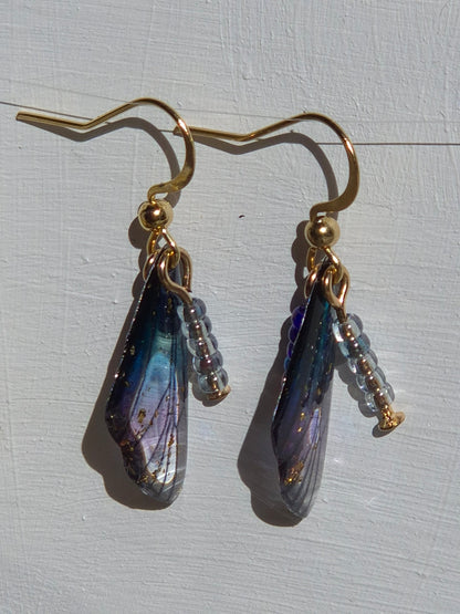 Boucles d’oreilles ailes de papillon – bijoux délicats et poétiques