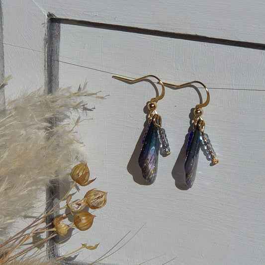 Boucles d’oreilles ailes de papillon – bijoux délicats et poétiques