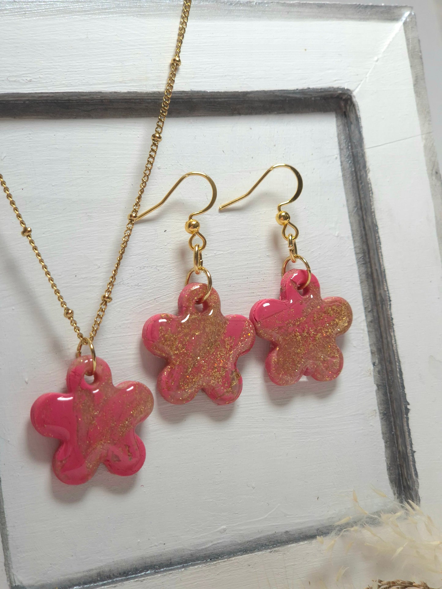 Pink Mochi – bijoux en pâte polymère