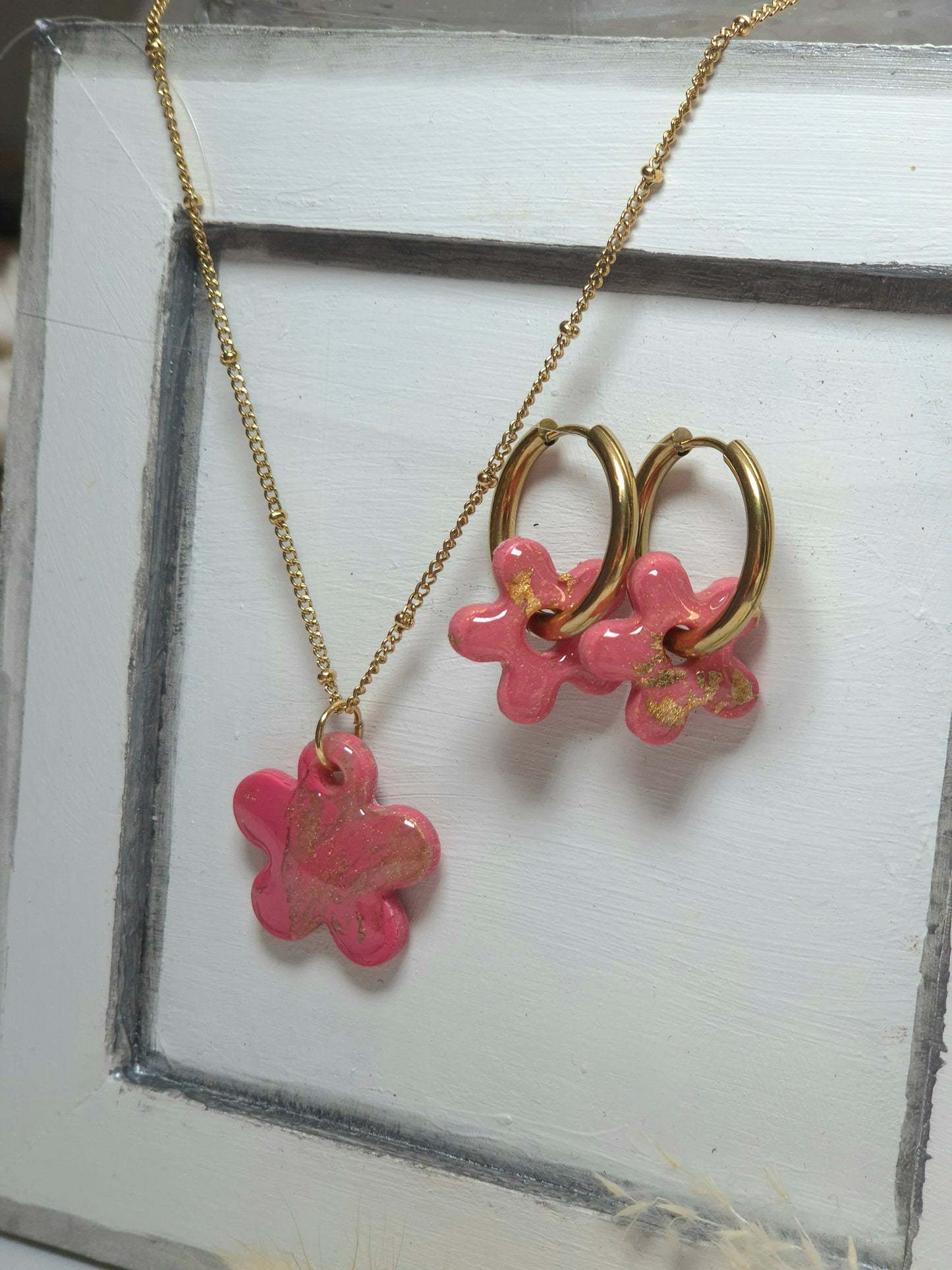 Pink Mochi – bijoux en pâte polymère