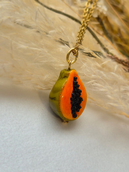 Collier Fruit Exotique