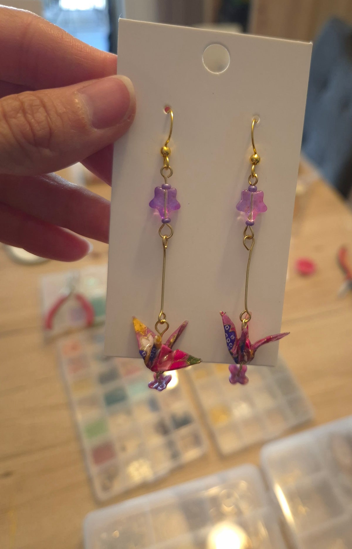 Atelier Bijoux Origami & Dégustation de Thé - 17 Octobre de 14h00 - 16h00