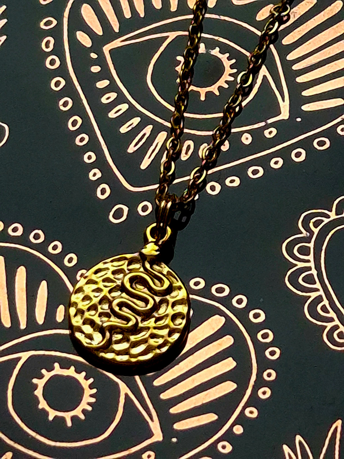 Collier Mystique en Acier Inoxydable – Capsule Éphémère d'Automne
