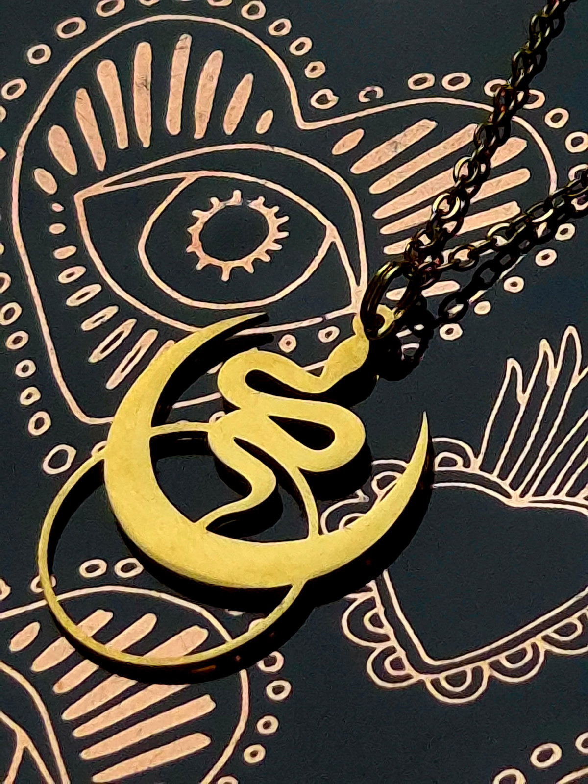 Collier Mystique en Acier Inoxydable – Capsule Éphémère d'Automne