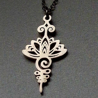 Collier Mystique en Acier Inoxydable – Capsule Éphémère d'Automne