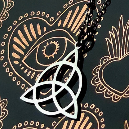 Collier Mystique en Acier Inoxydable – Capsule Éphémère d'Automne