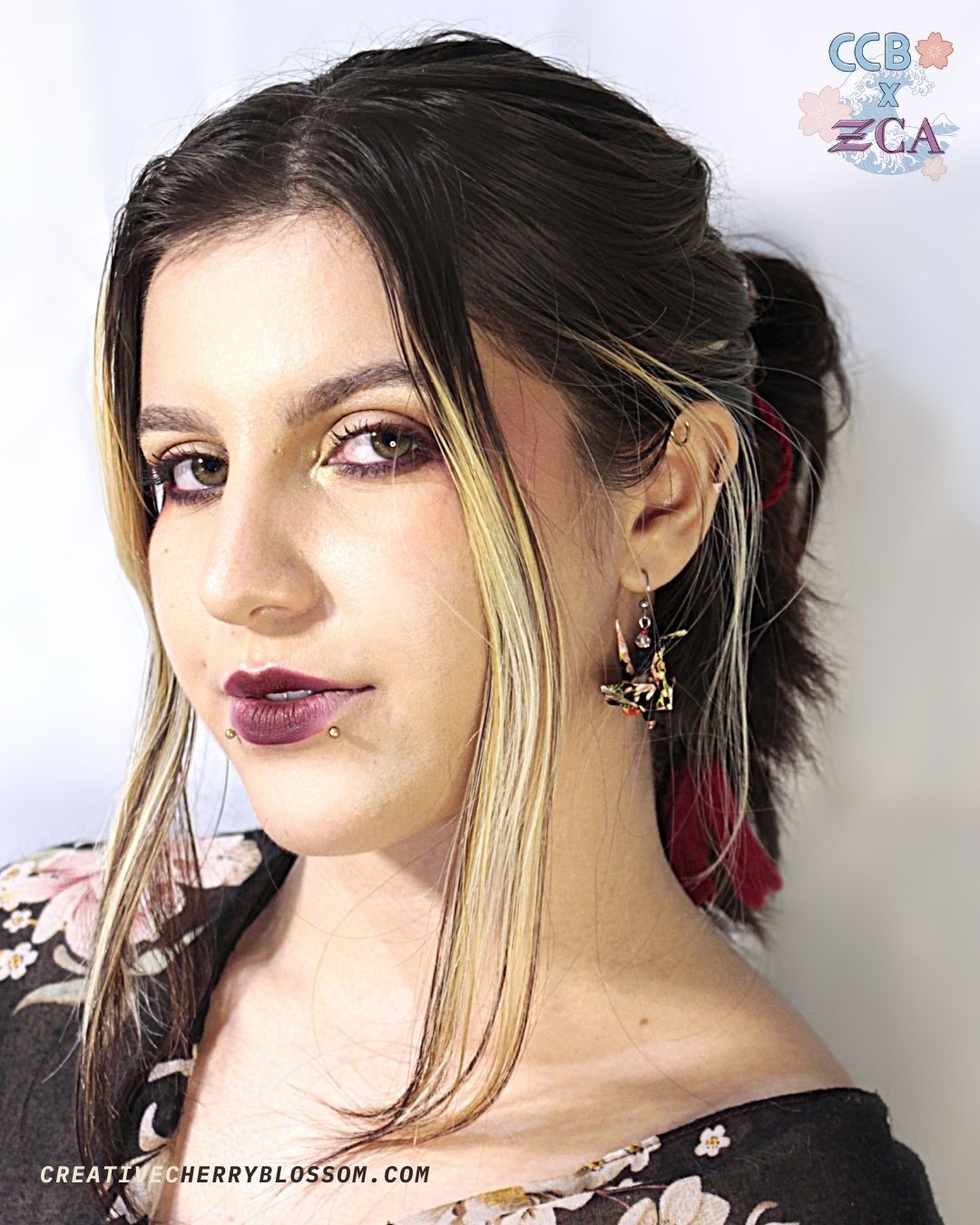 Boucles d’oreilles origami XL – dernière pièce disponible