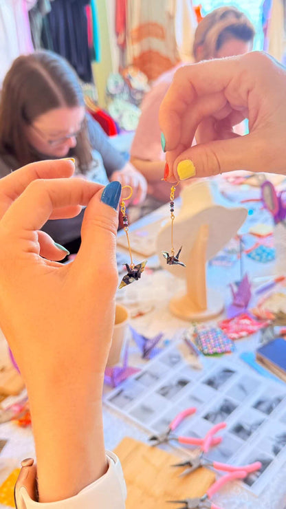 Atelier Bijoux Origami & Dégustation de Thé - 17 Octobre de 14h00 - 16h00