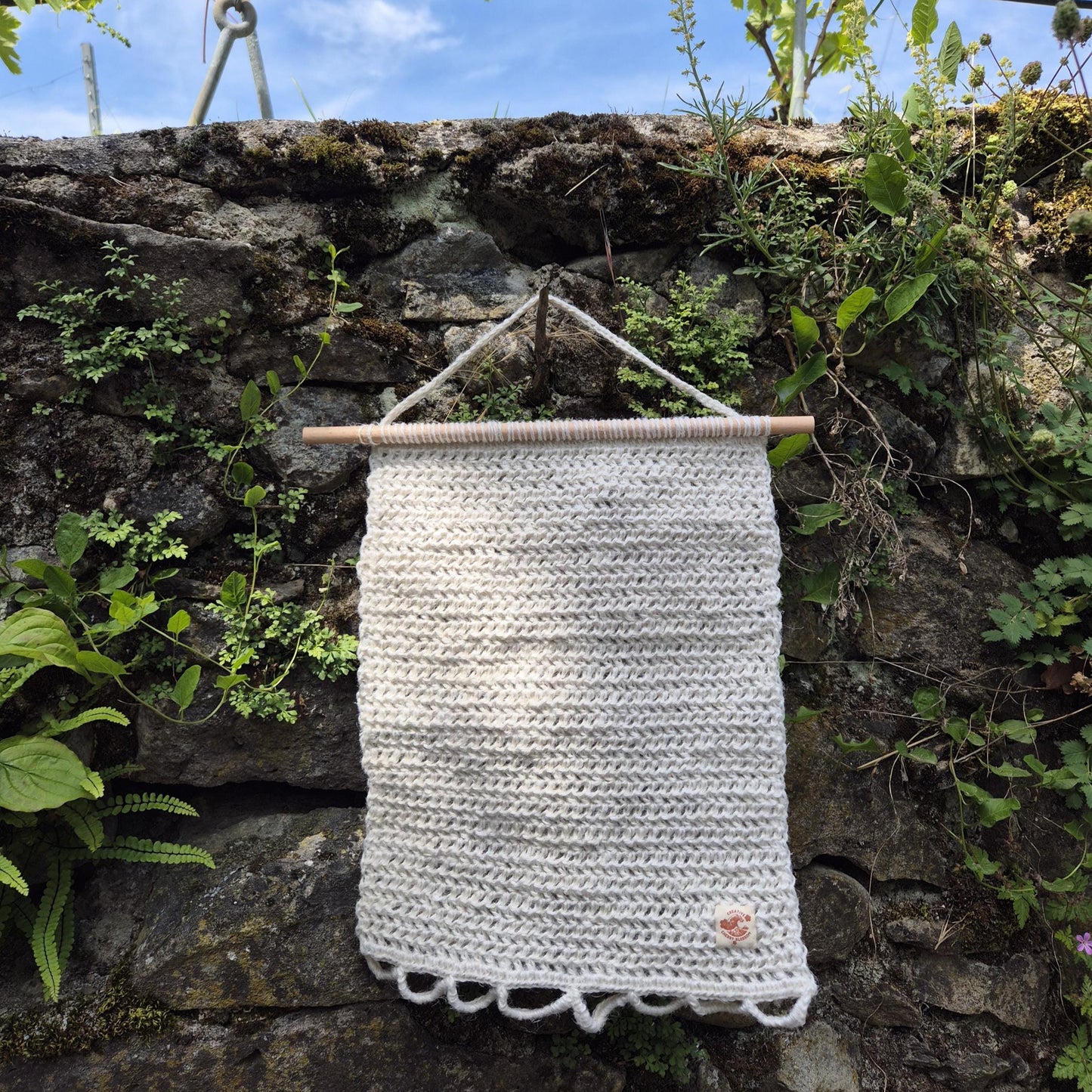 Porte bijoux en chanvre naturel
