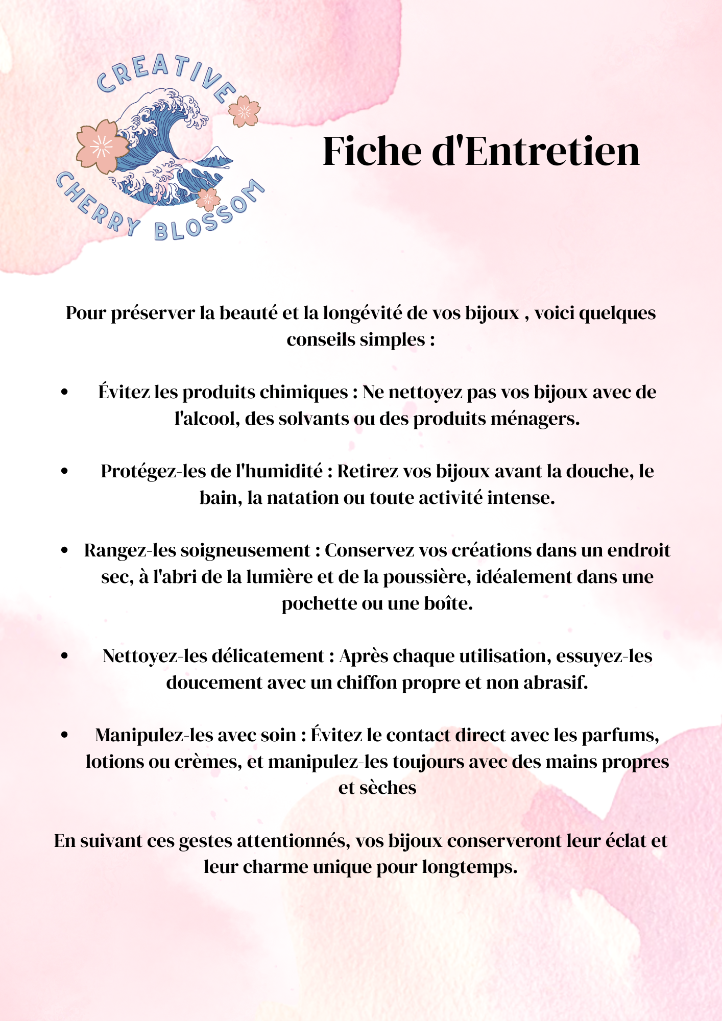 Pink Mochi – bijoux en pâte polymère